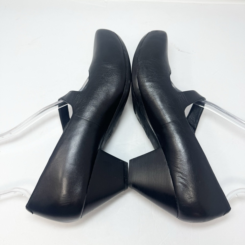 Dansko Betty Mary Jane Shoes Women's Size EU 41 US 11 Black Ankle Heel Pumps - Picture 7 of 10